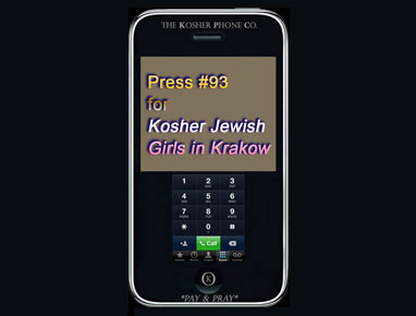 Press #93 for Kosher Jewish Girls