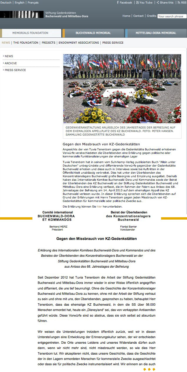 Buchenwald-Lies